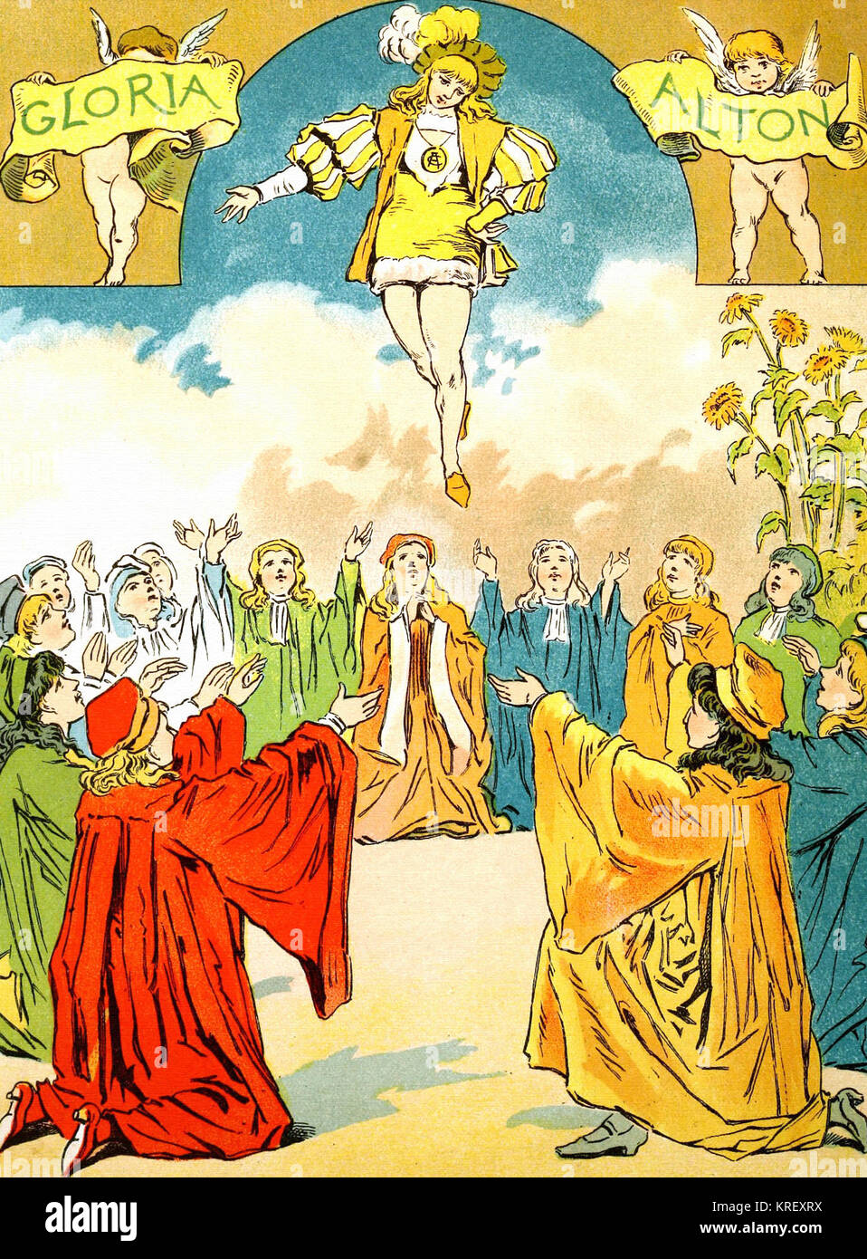 La parodia di Princess Ida (Illustrazione 2) Foto Stock