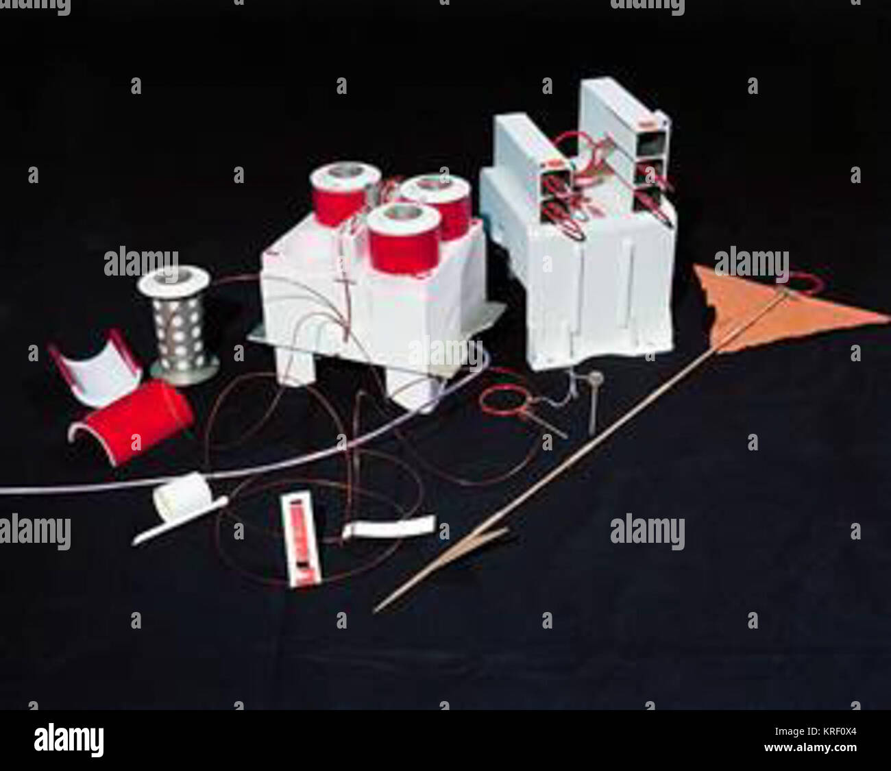 La NASA LSPE geofoni Apollo17 Foto Stock