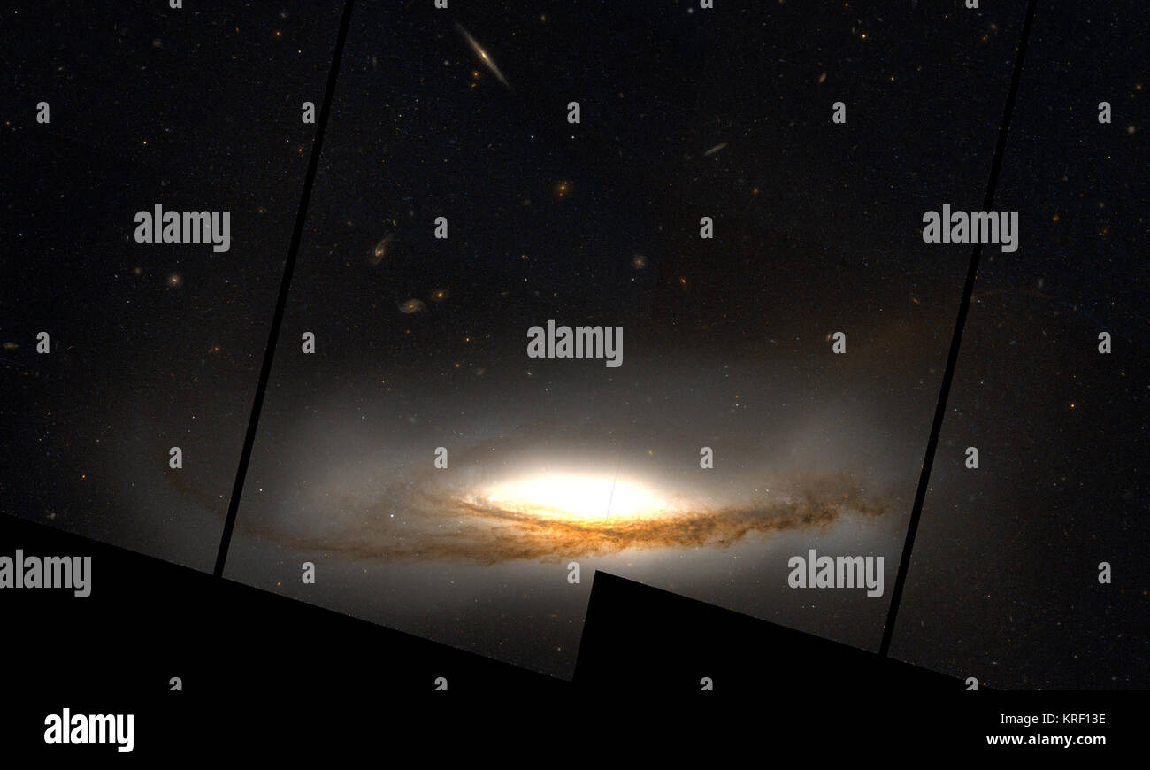 NGC 3190 mosaico di Hubble Foto Stock