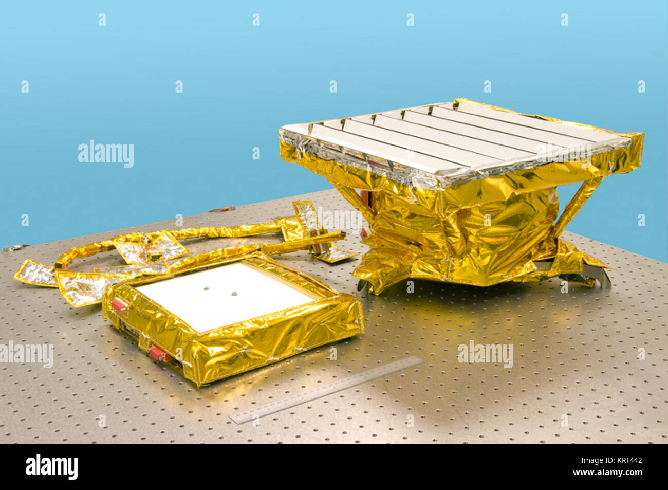 Maria Bianca 104700 ordine Moon Mineralogy Mapper strumento prima della spedizione photog: Olandese Slager Moon Mineralogy Mapper sinistra Foto Stock