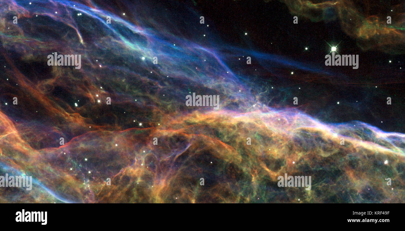 Nebulosa velo di Hubble 2007, segmento 2 Foto Stock