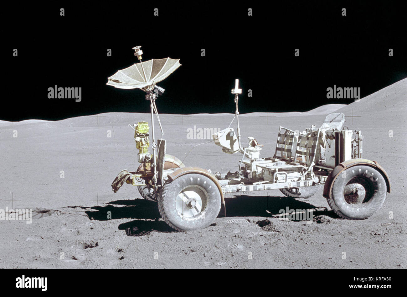 Rover lunare Foto Stock