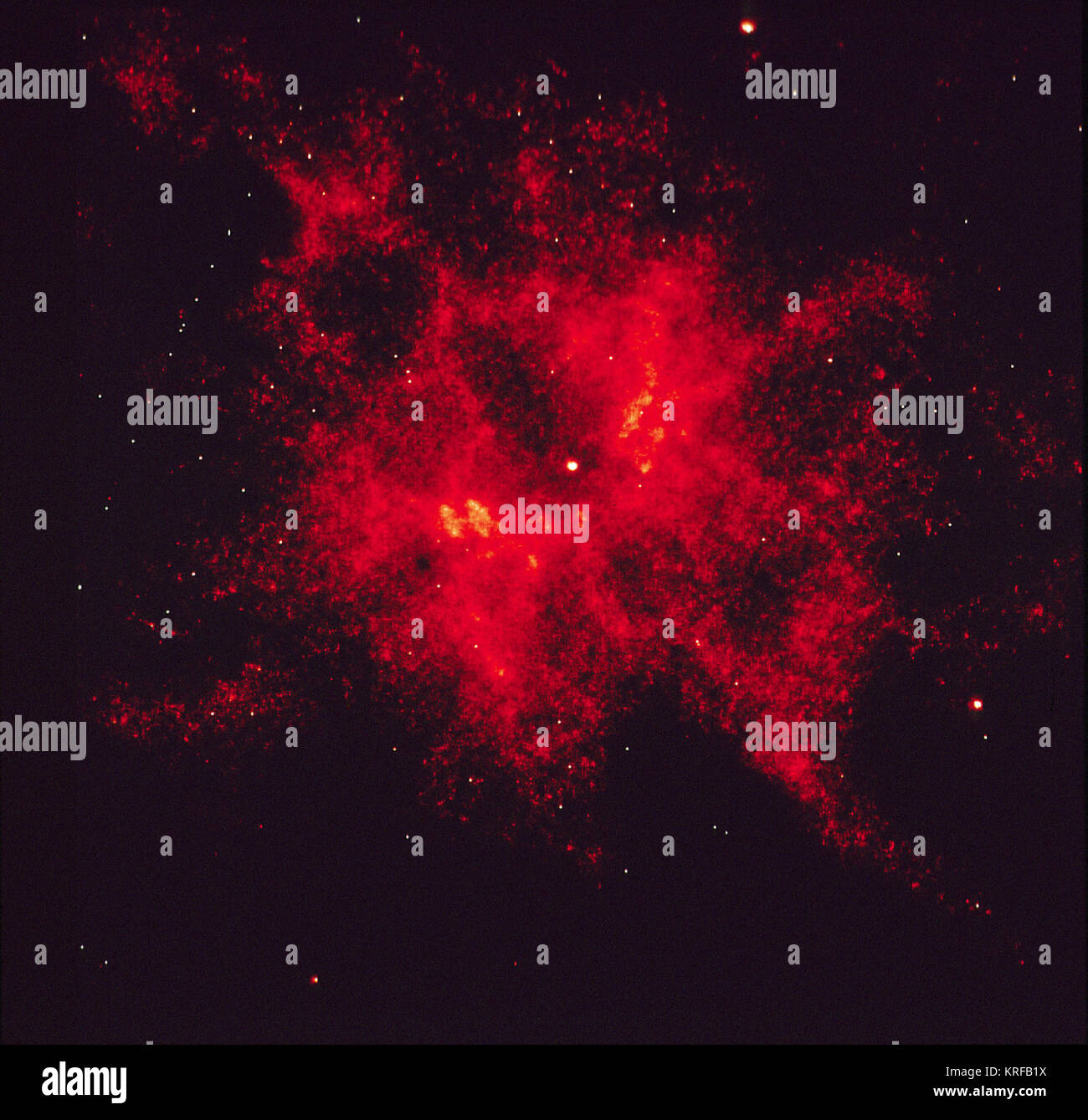 NGC 2440 nucleo (catturate dal Telescopio Spaziale Hubble) Foto Stock