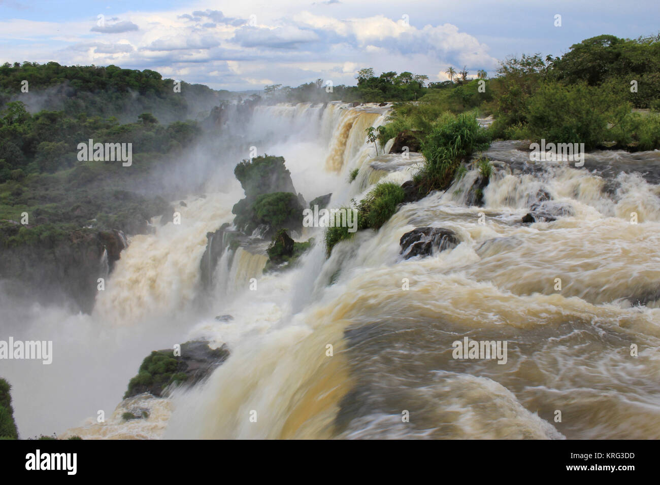 Cascate di Iguassù, Misiones, Argentina. Foto Stock