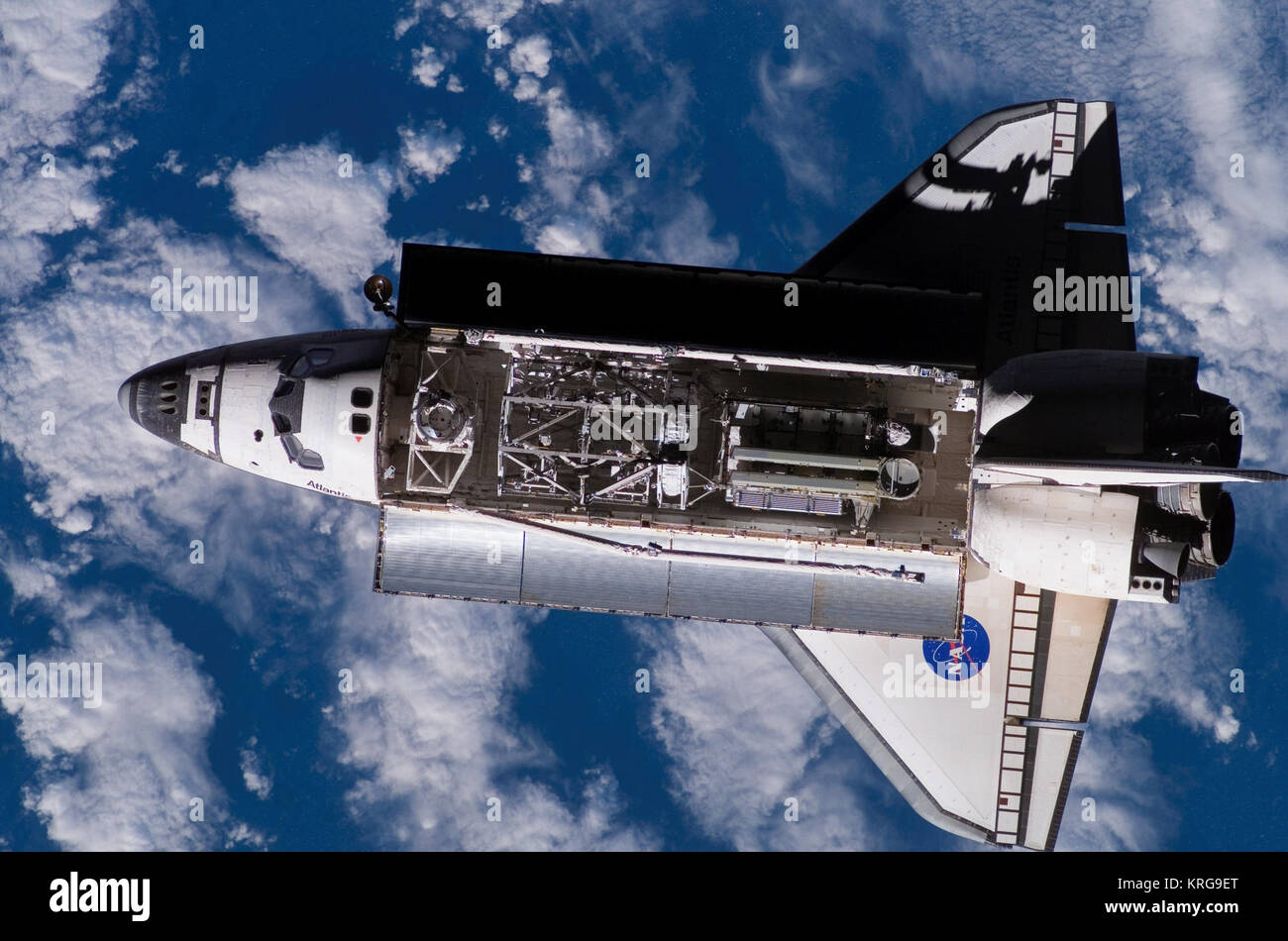 STS-117 da sopra Foto Stock
