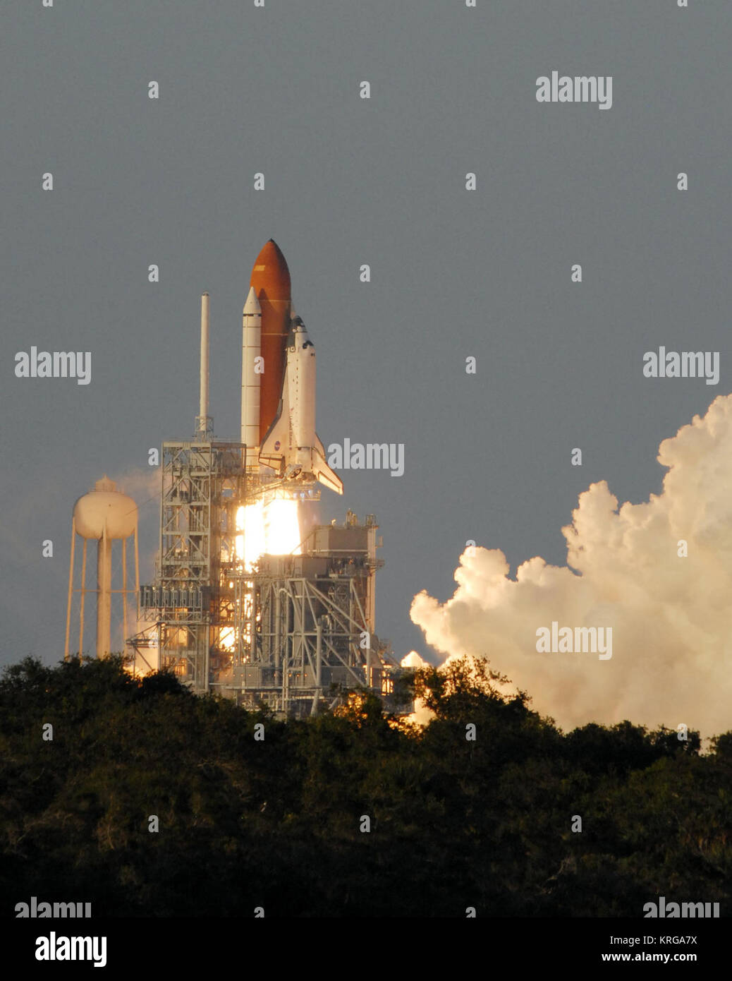 STS-117lancio3 Foto Stock