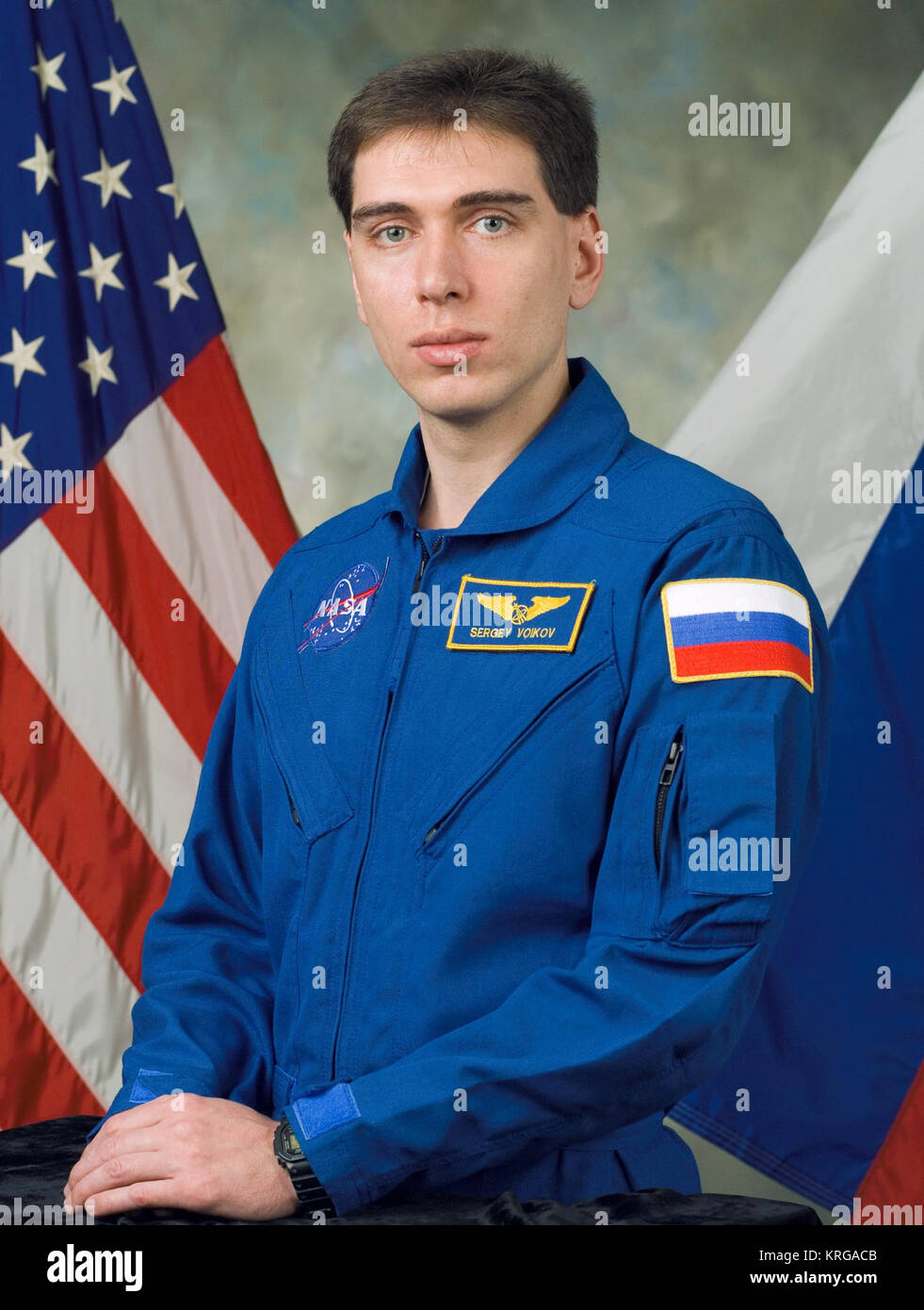 Sergei A. Volkov Foto Stock