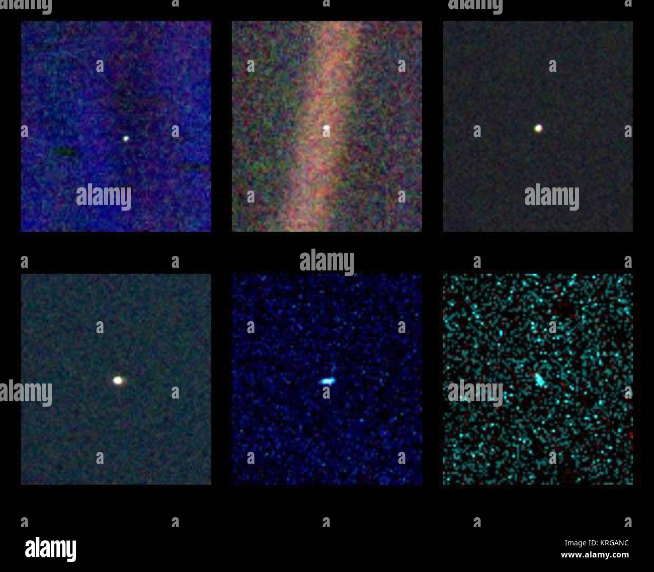 Sistema solare gruppo Foto Stock