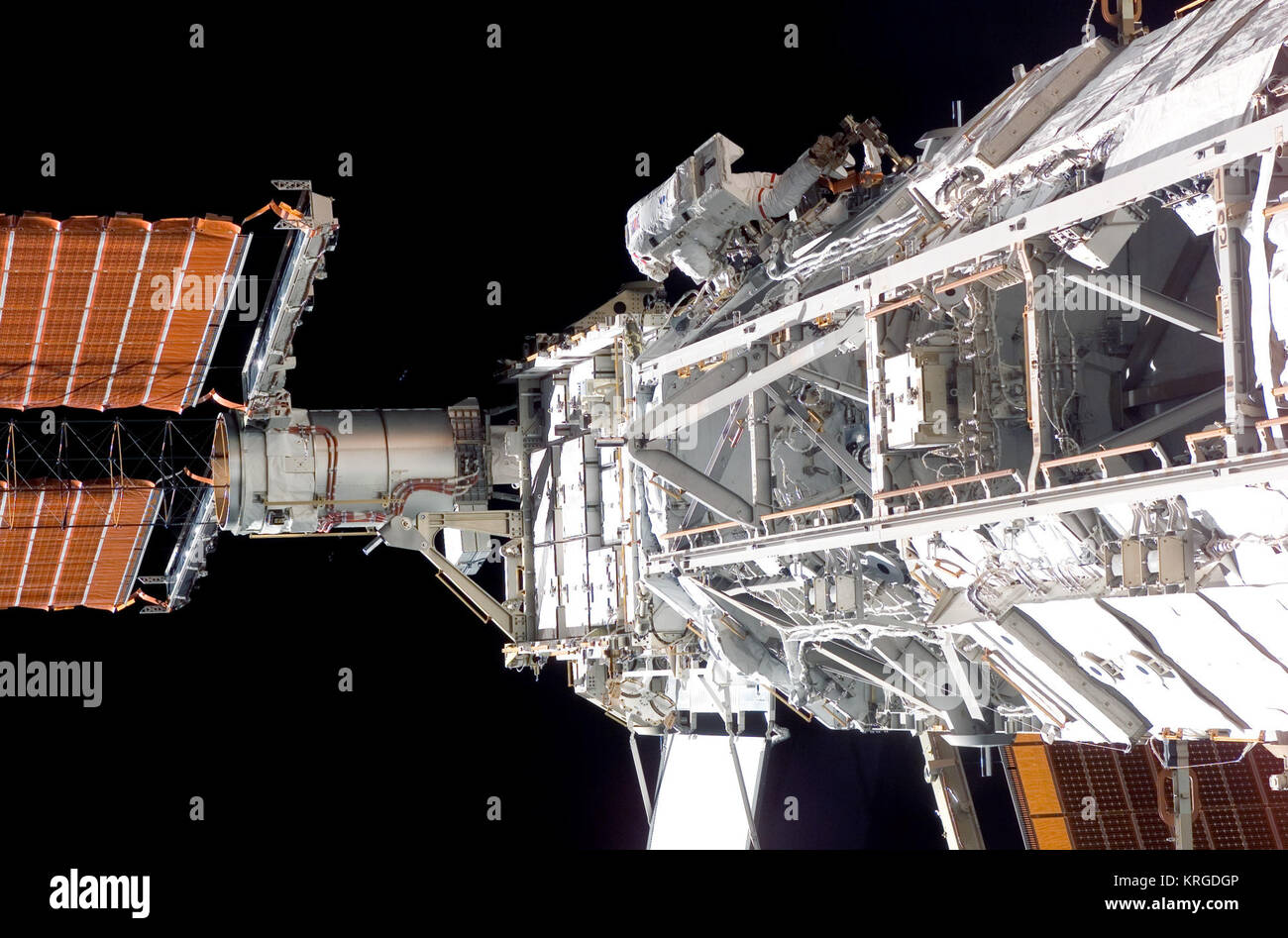 STS-117 EVA2c Foto Stock