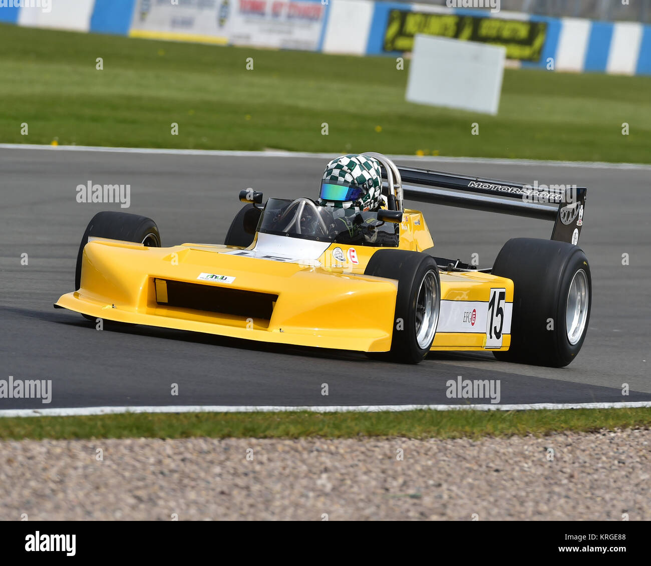 Mike Wrigley, Marzo 79B, storica Formula 2, FIA International Race Series, Donington storica festa, 2017, motor racing, motor sport, motorsport, Foto Stock