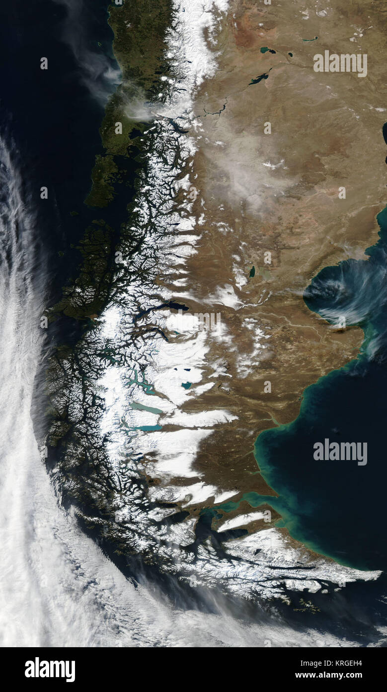 Caulle Puyehue-Cordón, Cile, 21 agosto 2011 Foto Stock