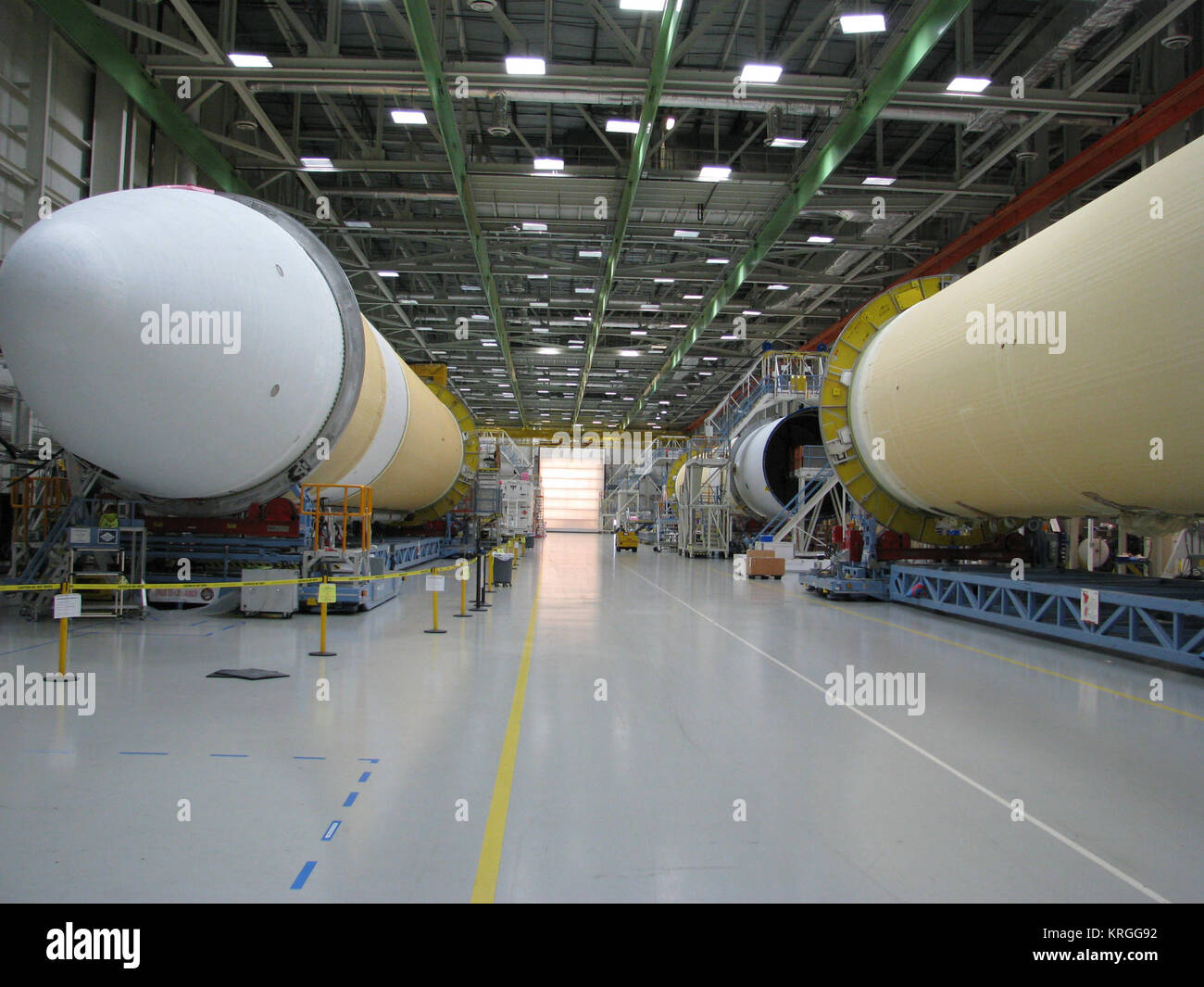 Delta IV il sollevamento pesante a razzo che sarà utilizzato per la Orion prima missione Foto Stock