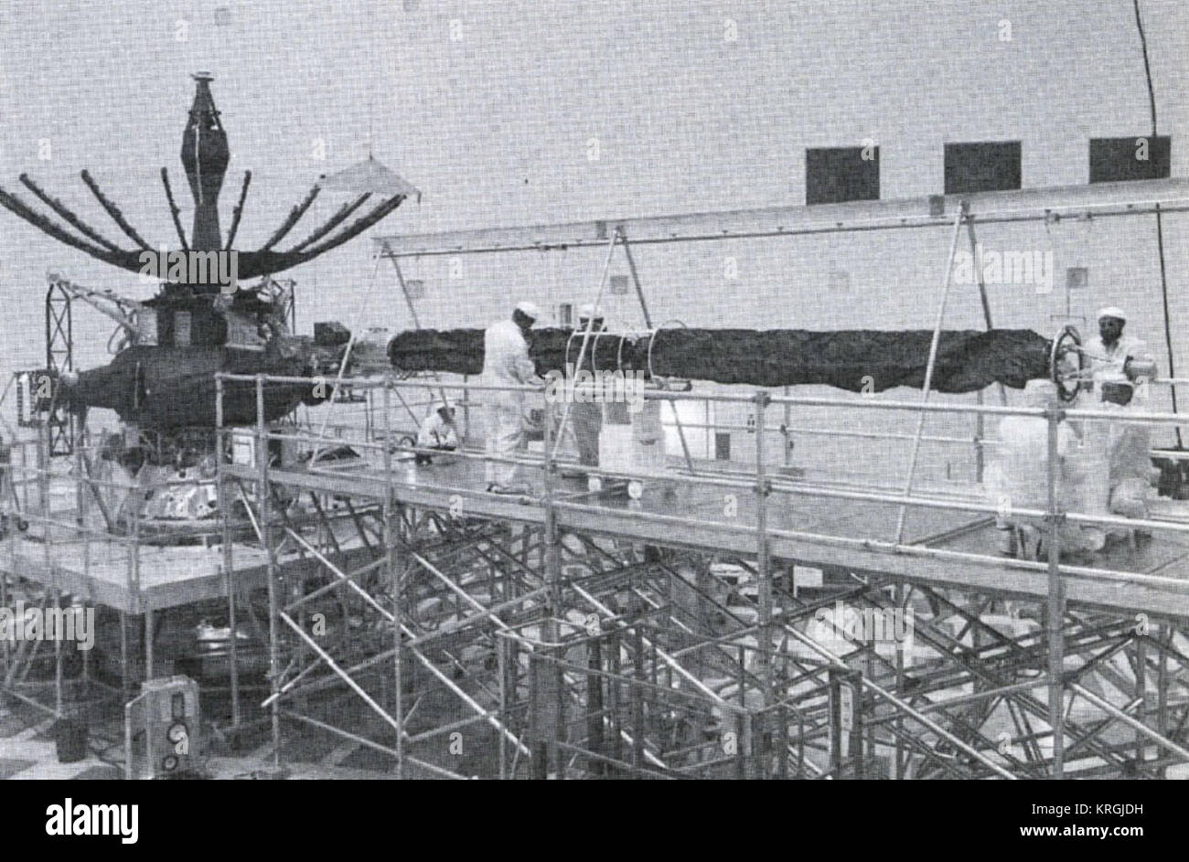 Isolant est attaché au un magnetometro de Galileo Foto Stock