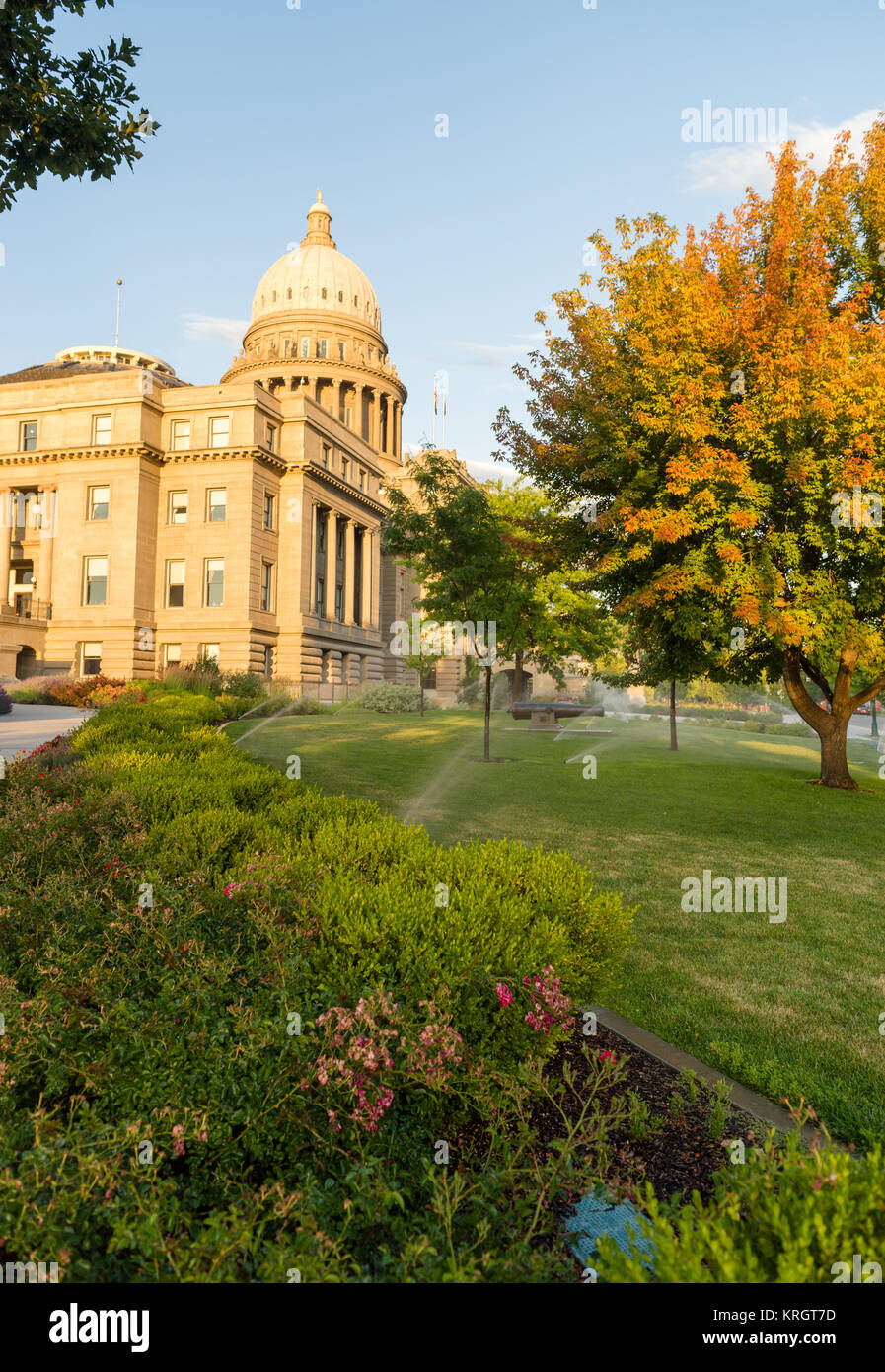 Boise Idaho Città Capitale Downtown Capitol Building Centro legislativo Foto Stock