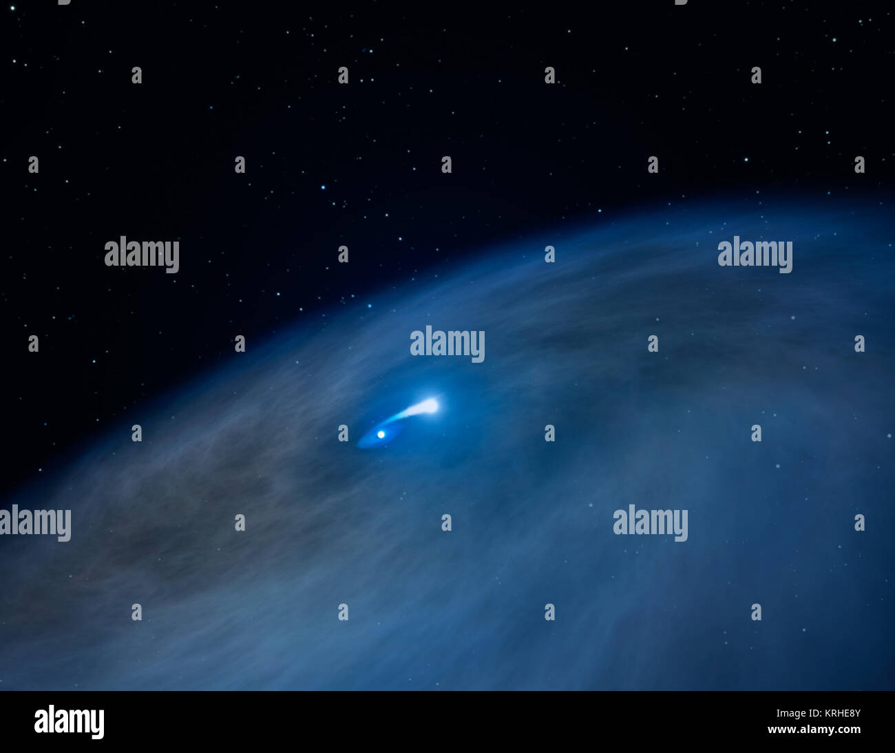 Hubble osserva one-of-a-Kind Star soprannominato E28098brutto' (17754652960) Foto Stock