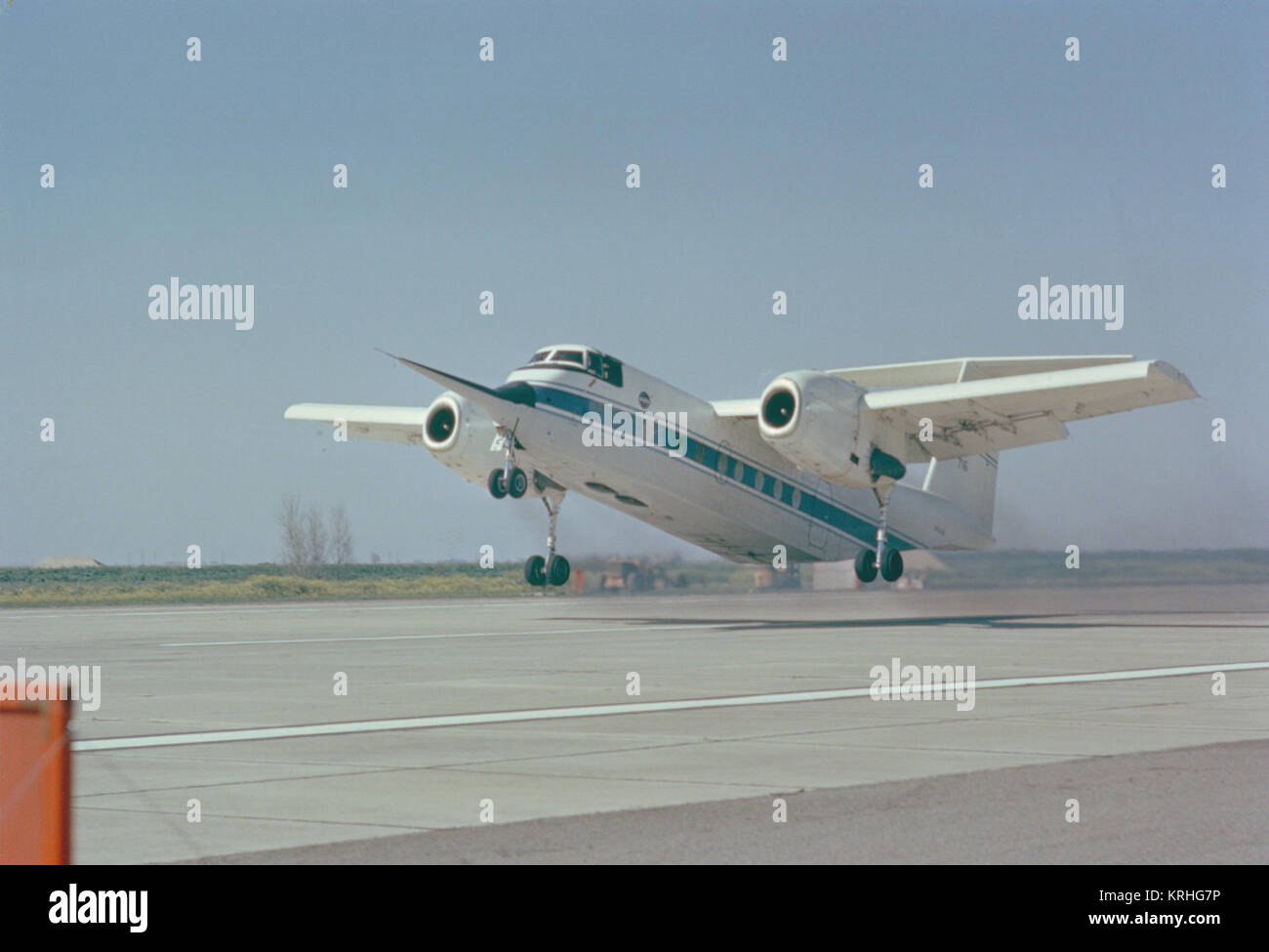 C-8A Buffalo Augmentor Wing Jet STOL aerei di ricerca Foto Stock