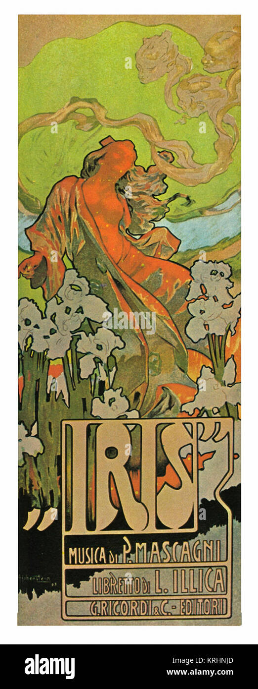 Iris, un opera di Mascagni Foto Stock