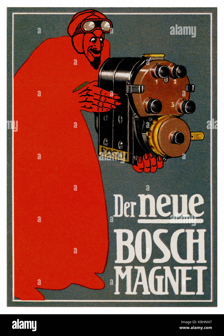 Nuovo Bosch del motore a magnete Foto Stock