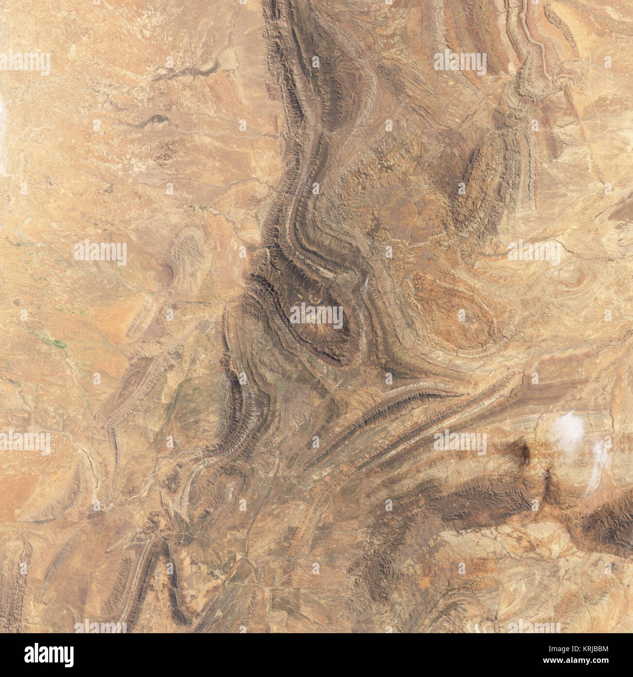 Il Wilpena Pound e Santa Maria di picco, Sud Australia Foto Stock