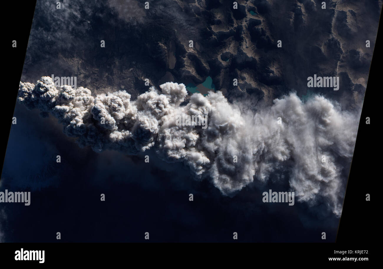 IDL file TIFF eruzione del Puyehue-Cordón vulcano Caulle (Cile) 06-14-2011 Foto Stock