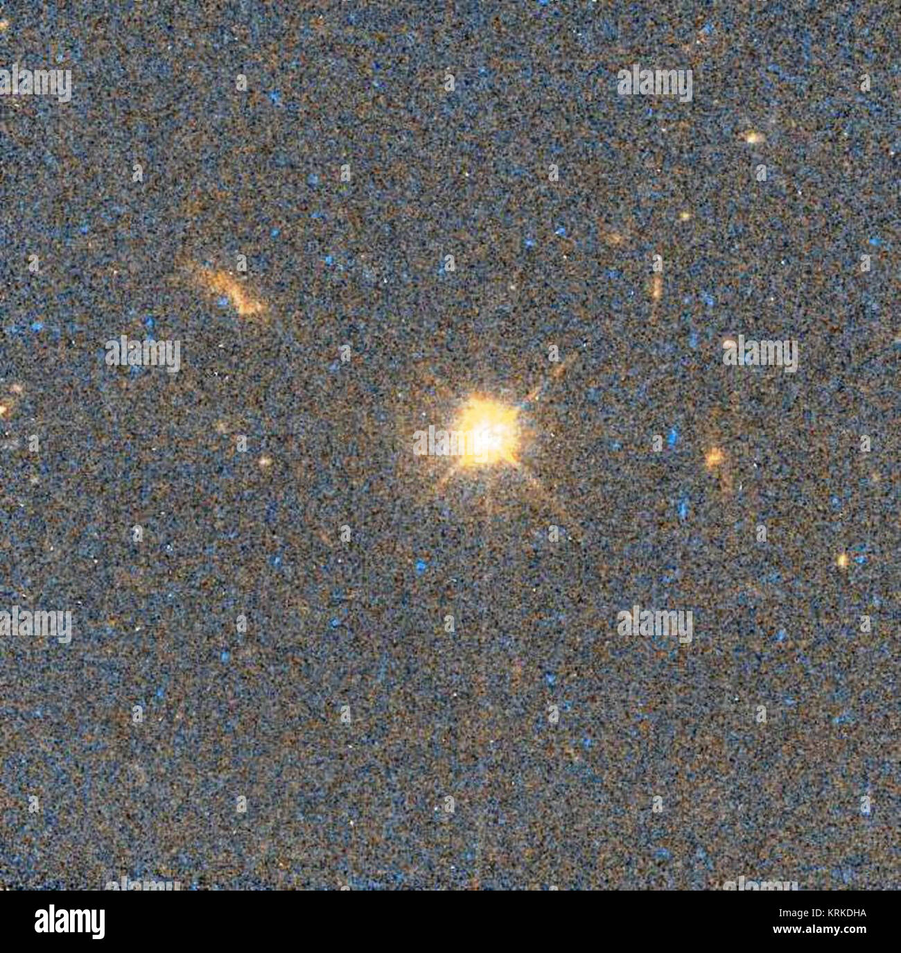 Ritaglio di colore 05351 HST 0a wfpc2 f702w f450w pc sci 3C 286 Foto Stock
