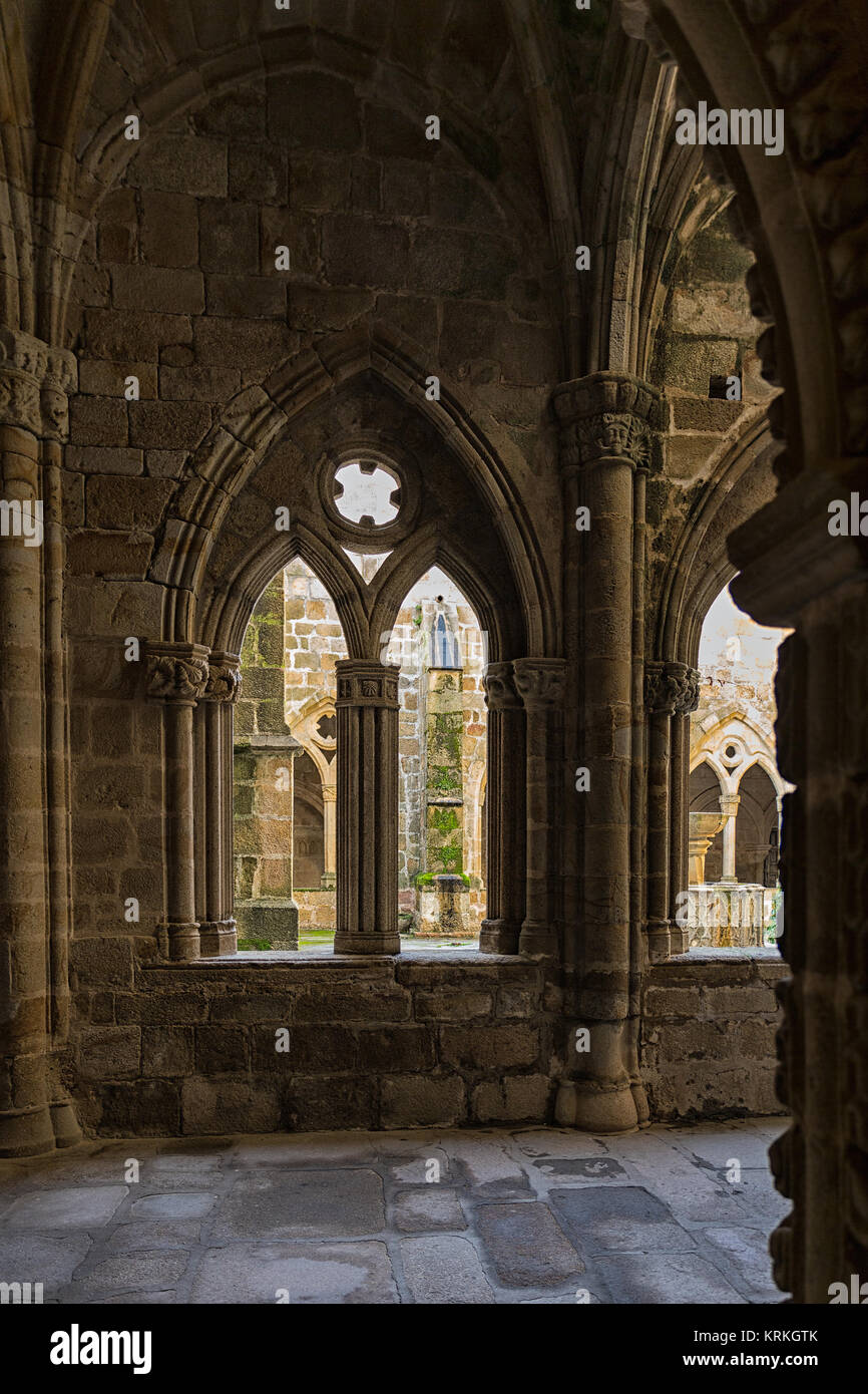 Chiostro della Cattedrale di Plasencia. Spagna. Foto Stock