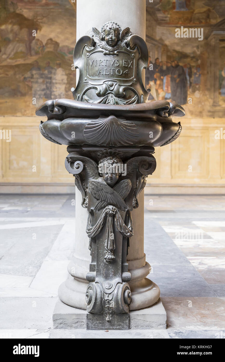 Coppa Acqua Santa Buddhista - Ciotola In Rame Per Offerte, Decorazione Altarare, Design Tradizionale - Foto 7