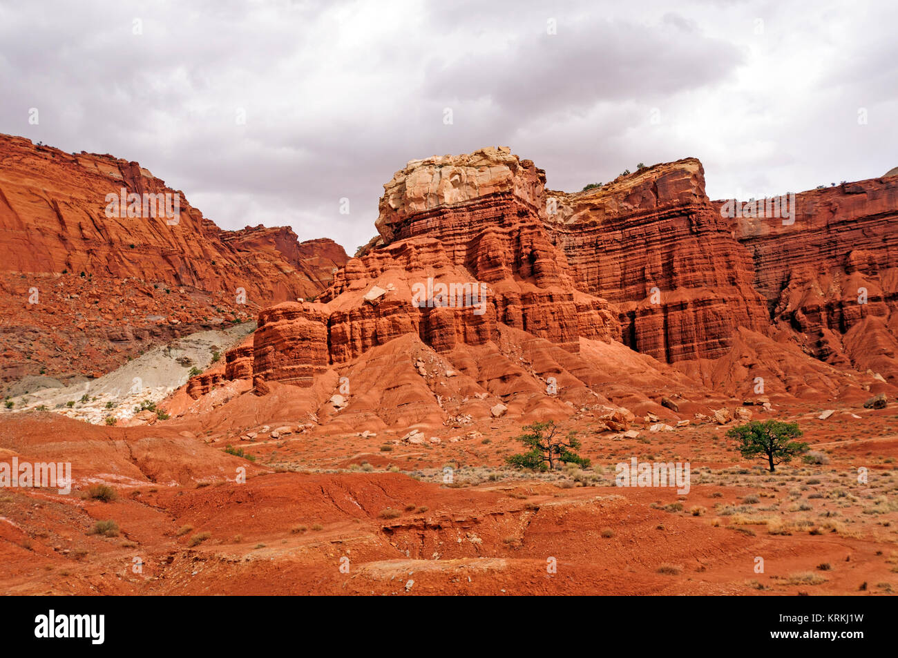 Il Camino rock area di Capital Reef National Park nello Utah Foto Stock