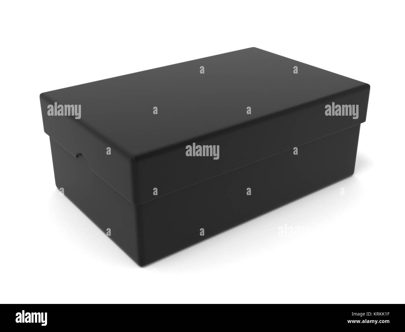 Chiuso scatola nera, 3D Foto Stock