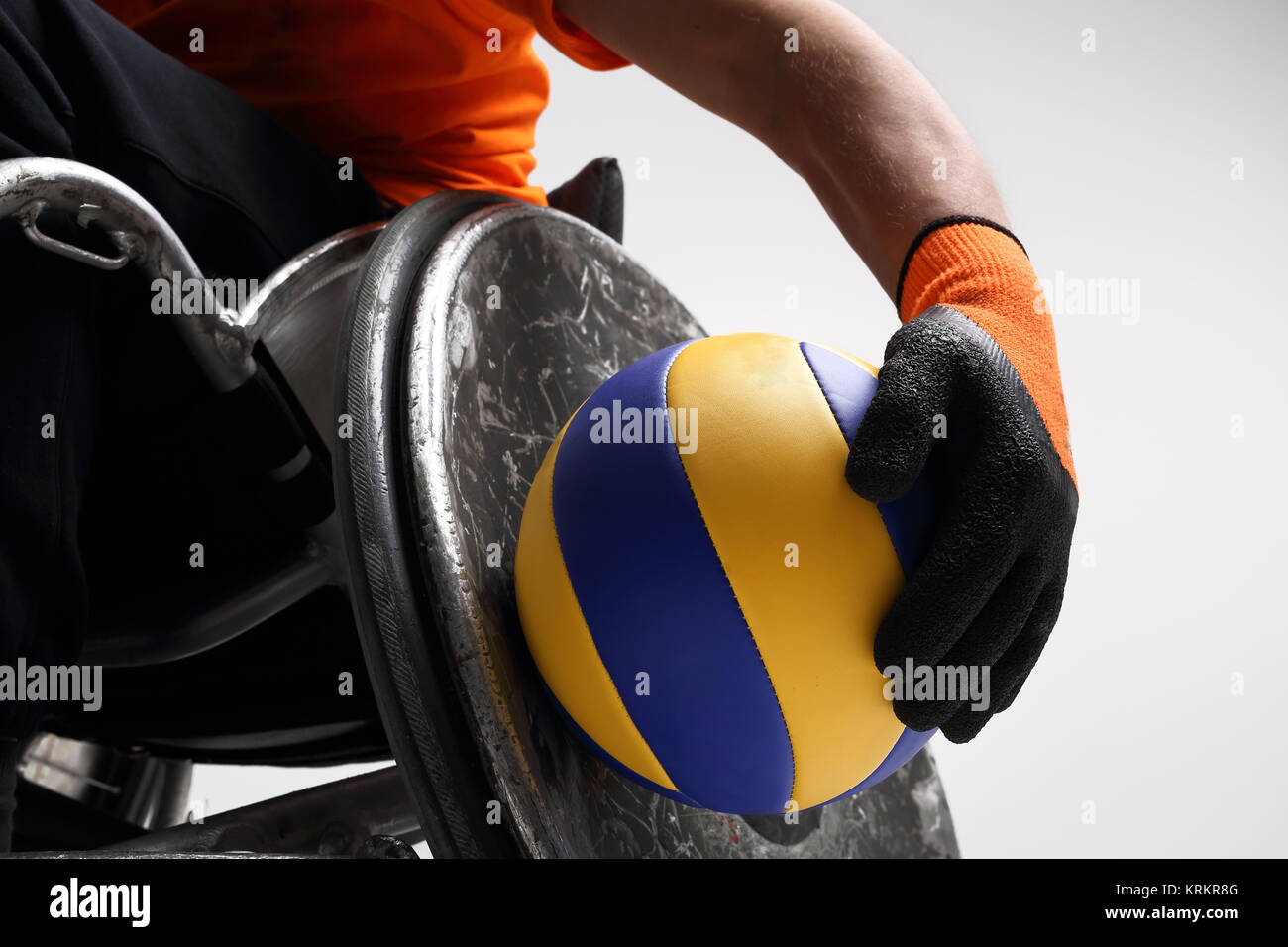 Disabilità. lo sport per i disabili Foto Stock
