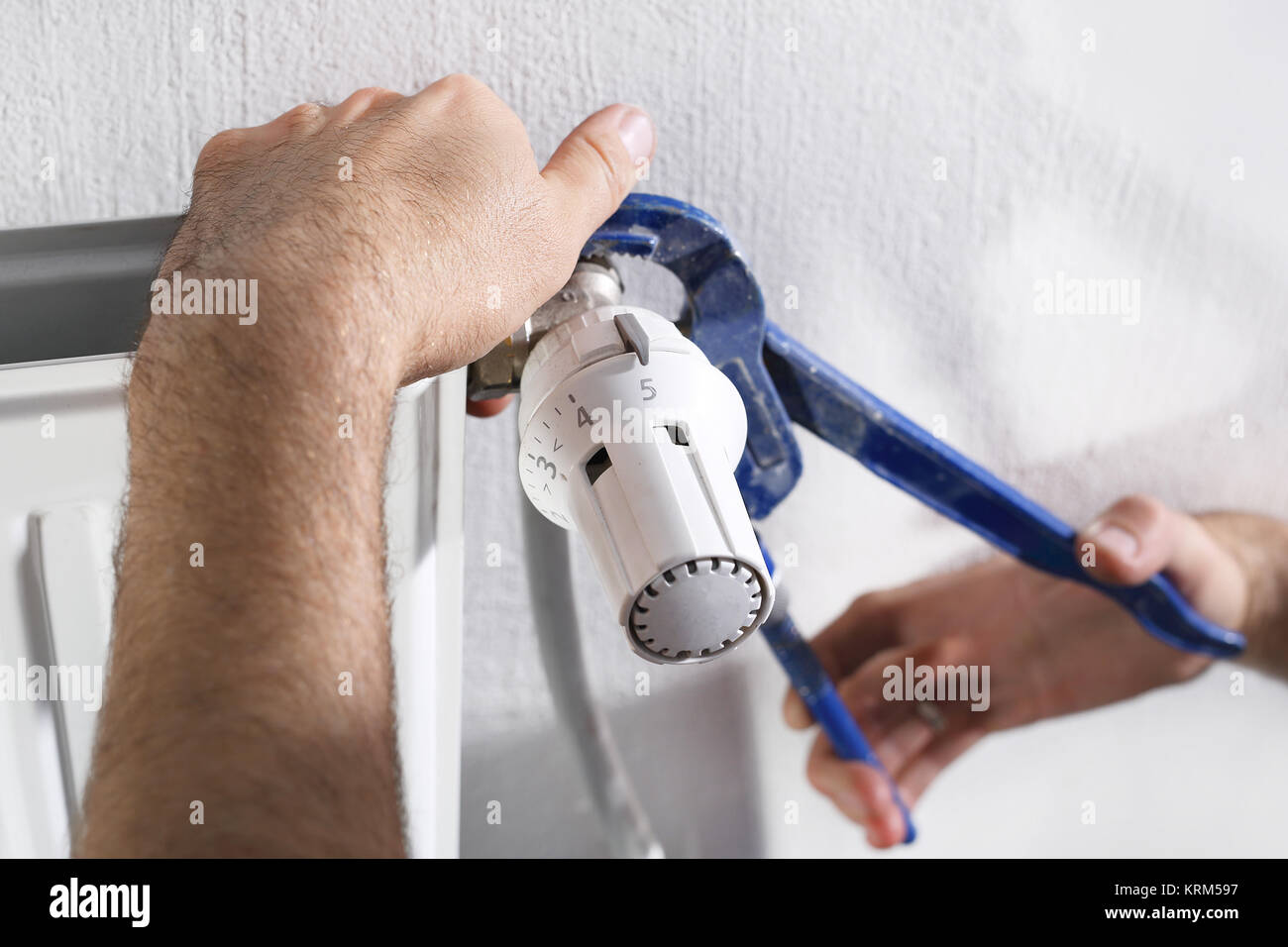 Completa i servizi di riparazione,plumbing Foto Stock