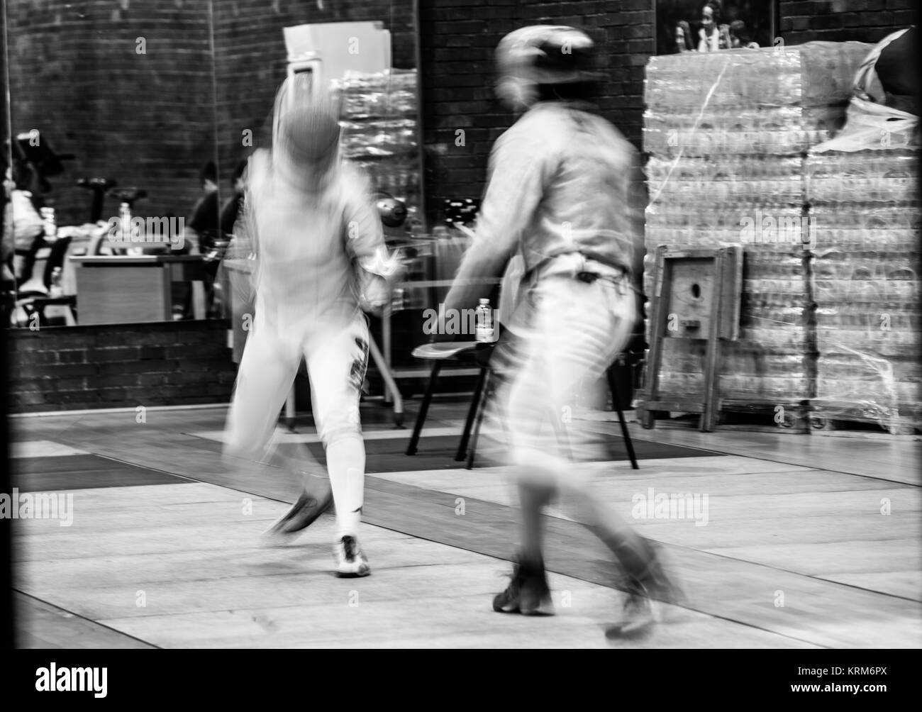 Olimpic e formazione paraolimpic Foto Stock