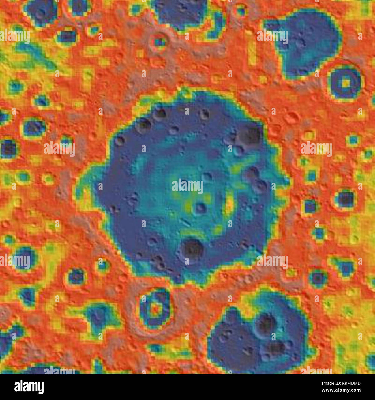 Korolev bacino gravità DEL SANTO GRAAL Foto Stock