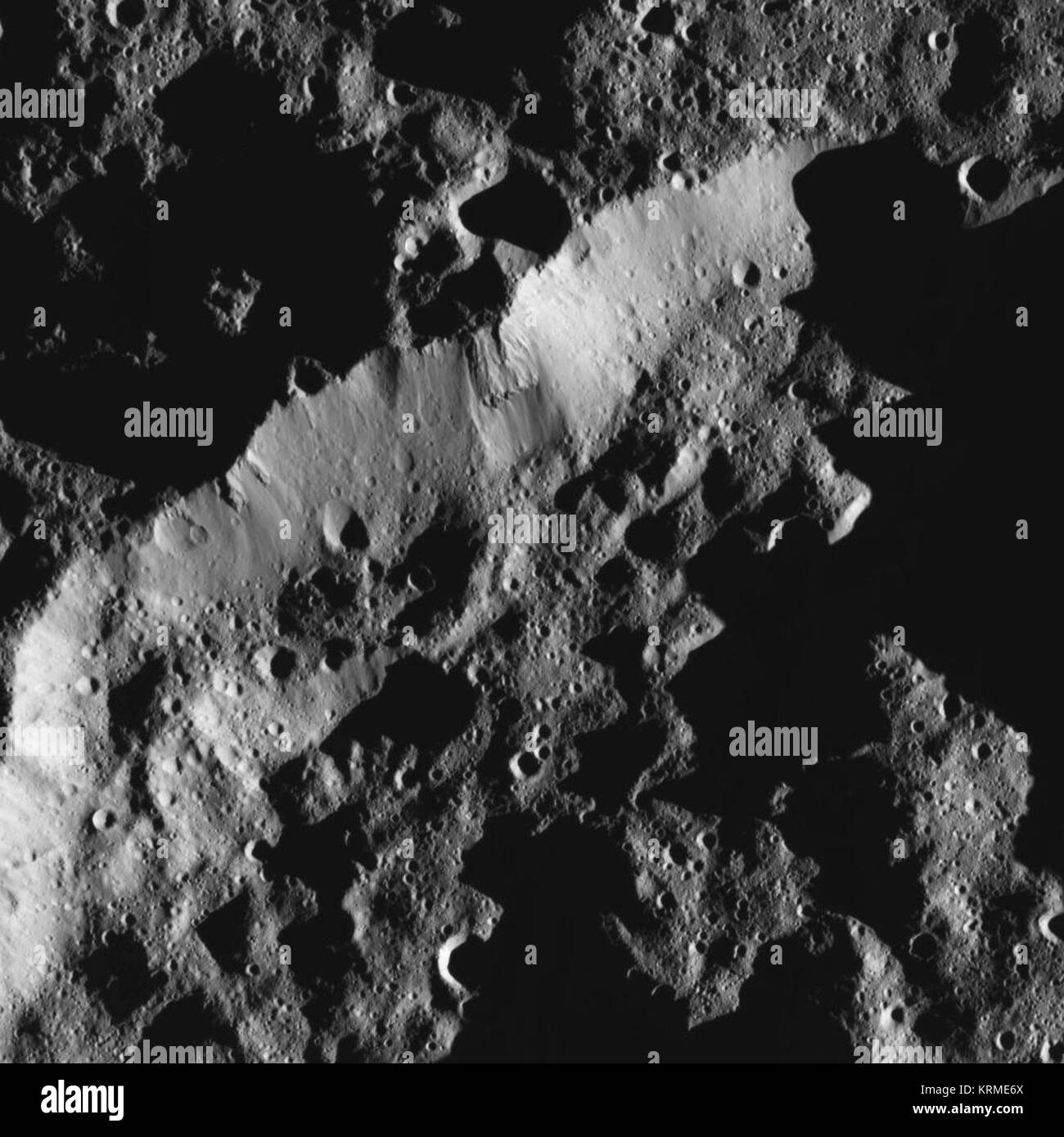 PIA20553-Ceres-DwarfPlanet-Dawn-4thMapOrbit-LAMO-58-2016208 immagine Foto Stock