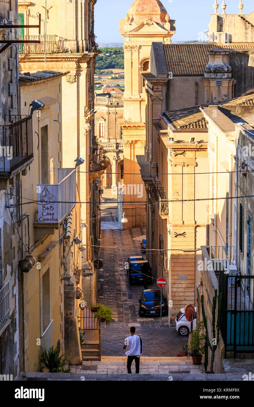 Noto, Sicilia Foto Stock