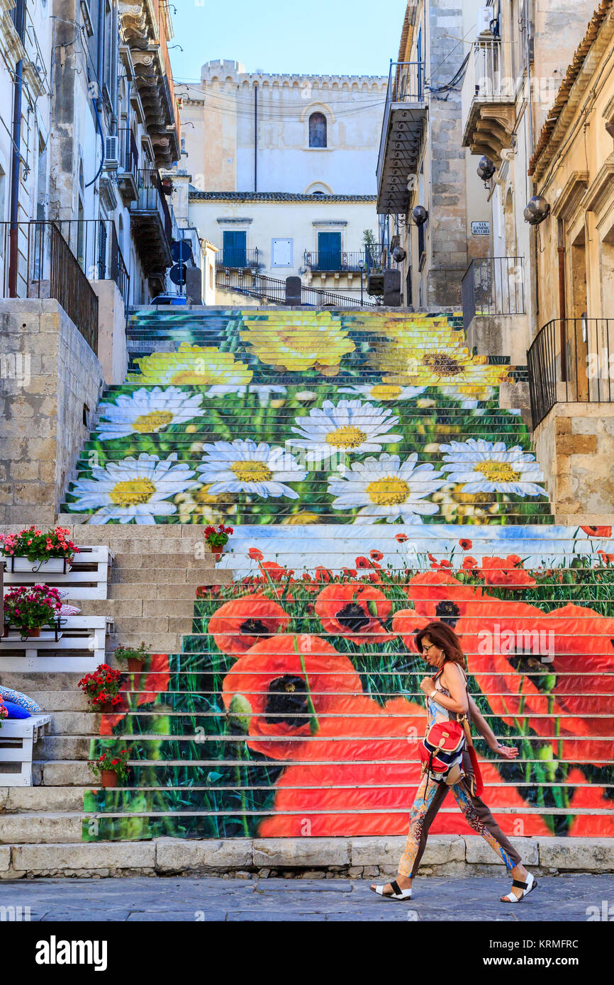 Noto, Sicilia Foto Stock