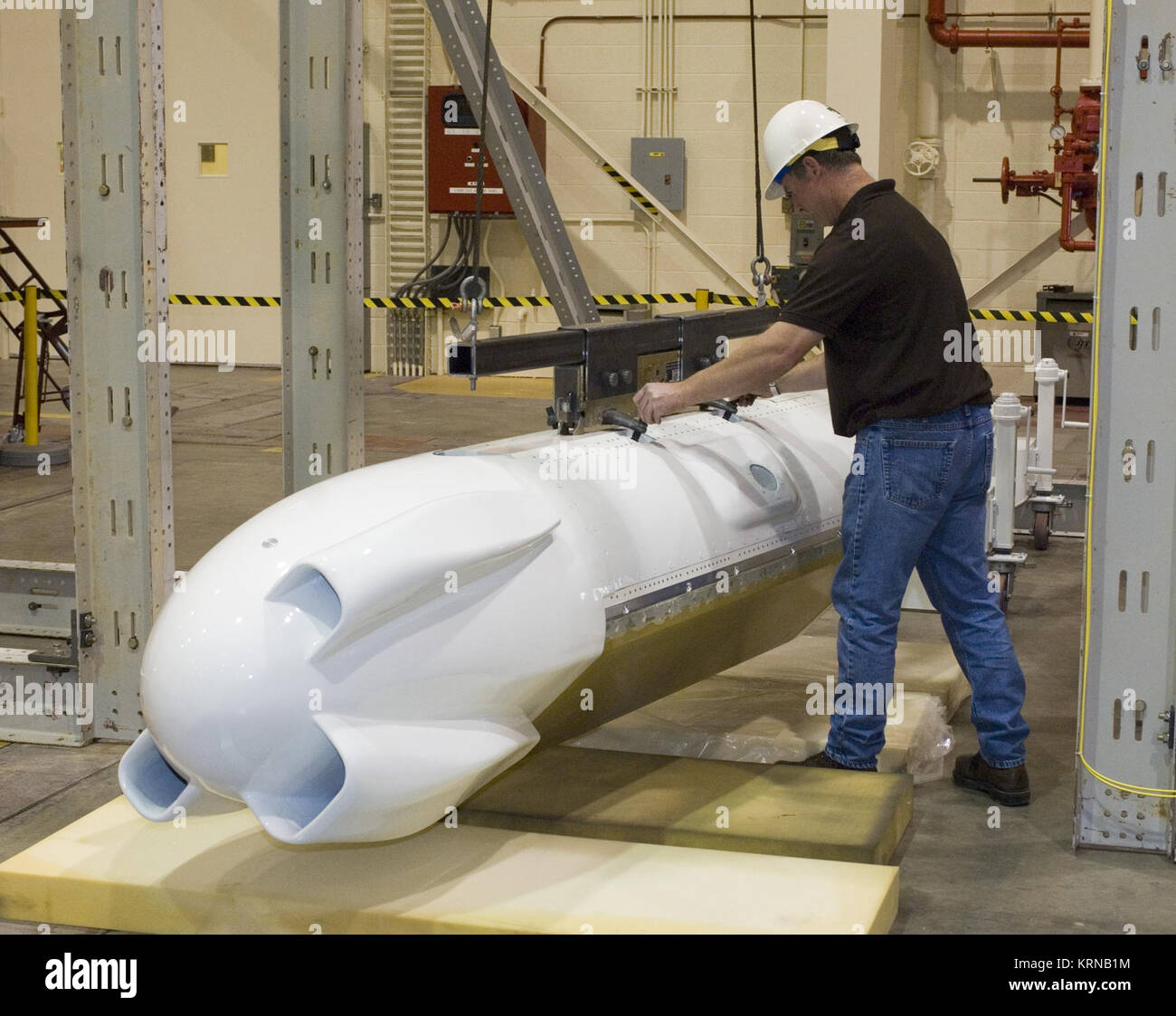 UAVSAR test a Dryden Flight Research Center (ED06-0200-07) Foto Stock