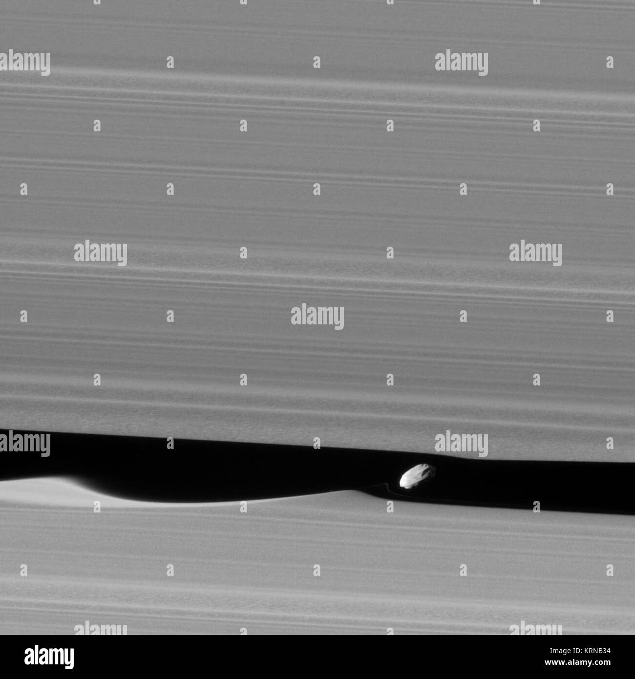 PIA21056 - Daphnis fino vicino Foto Stock