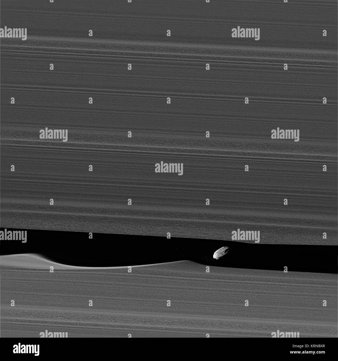 PIA21056 - Daphnis fino vicino, versione avanzata Foto Stock