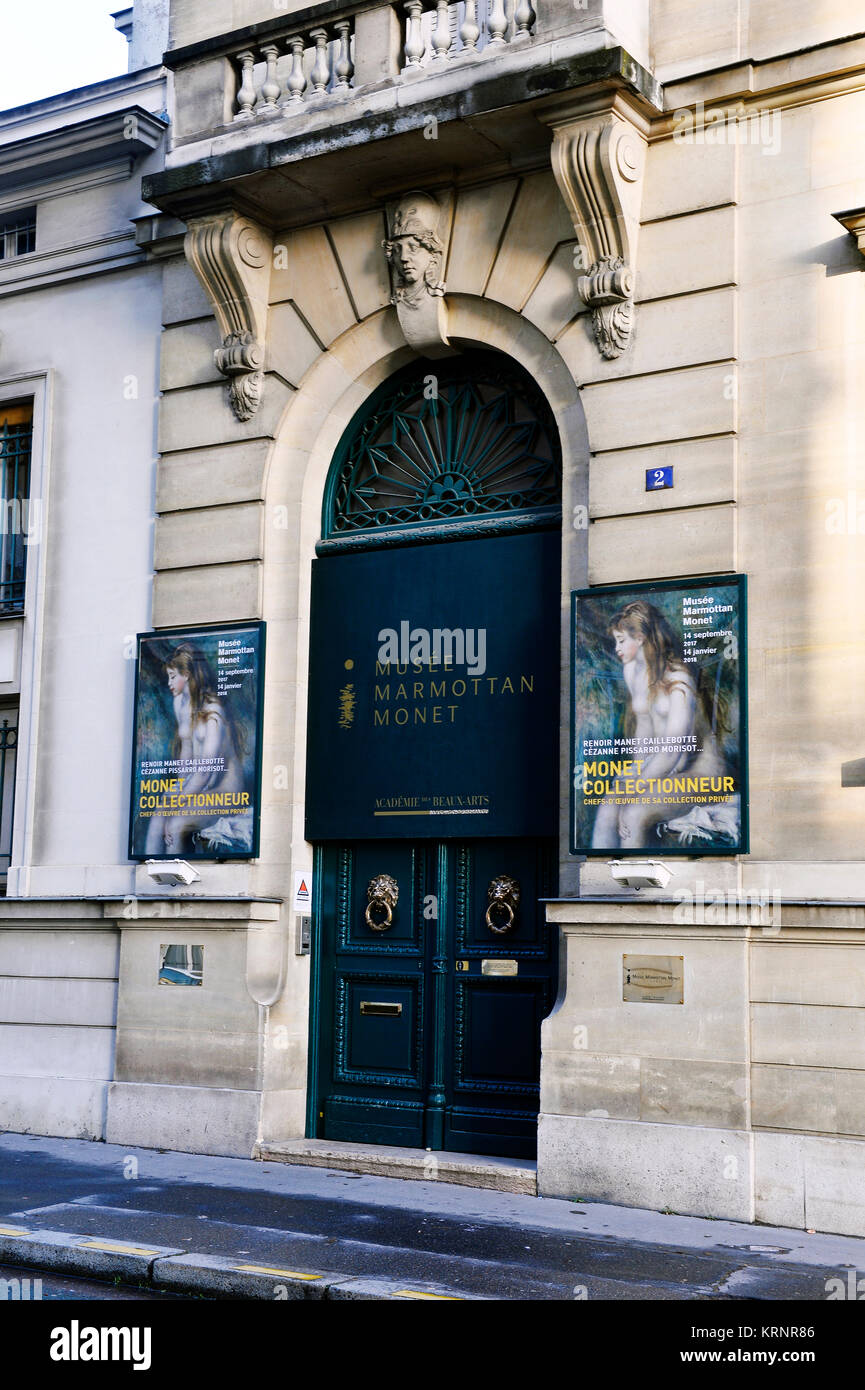 Il museo Marmottan - Parigi XVI - Francia Foto Stock