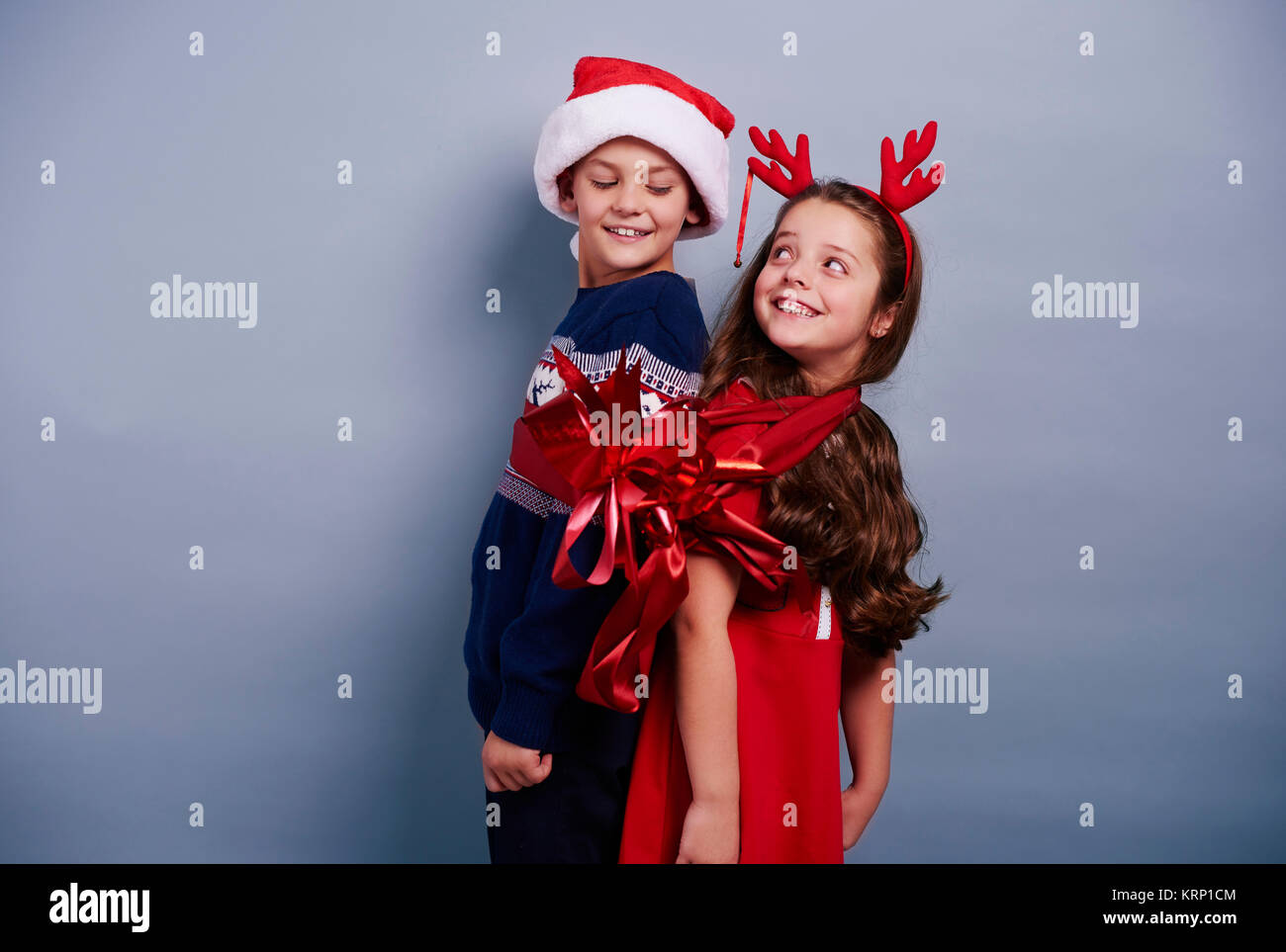 Ci sarà il miglior regalo di Natale a natale Foto Stock