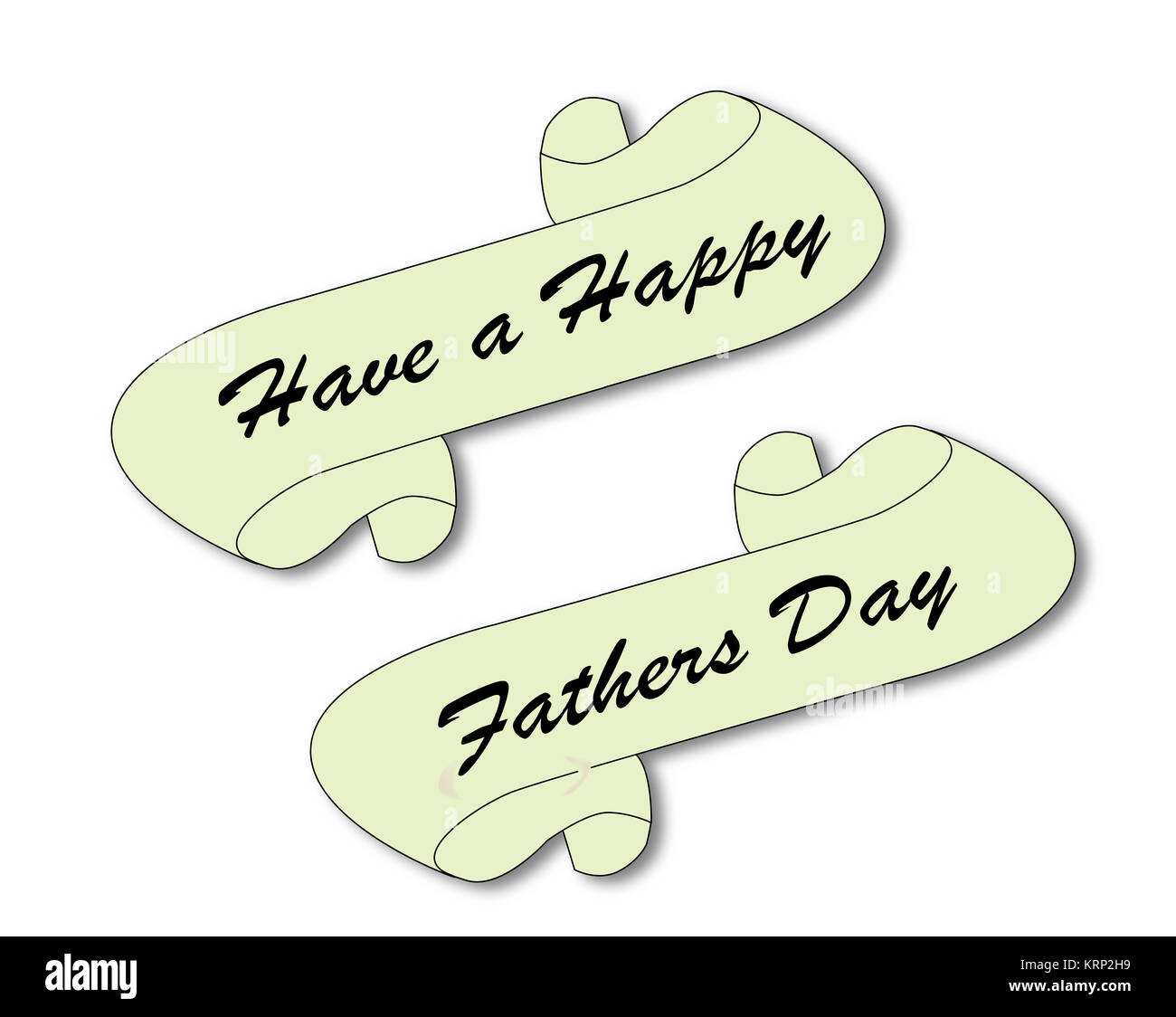 Padri giorno scorrere Foto Stock