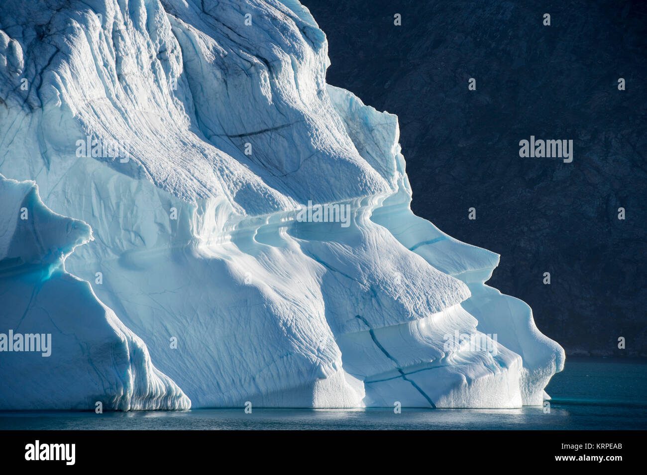 Iceberg in Groenlandia Foto Stock