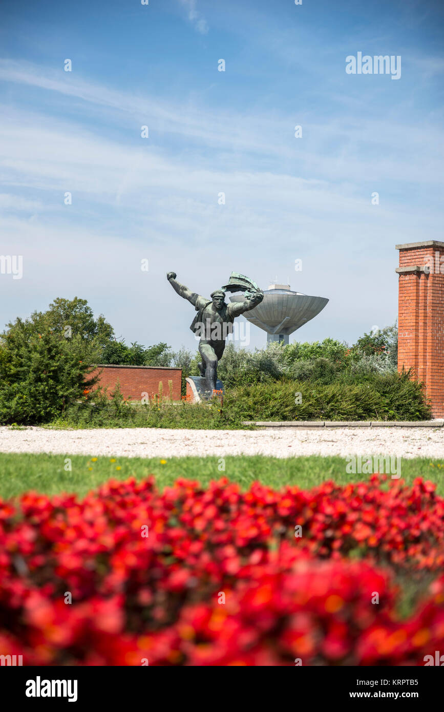 Repubblica del Consiglio del monumento, Memento Park, Budapest Foto Stock