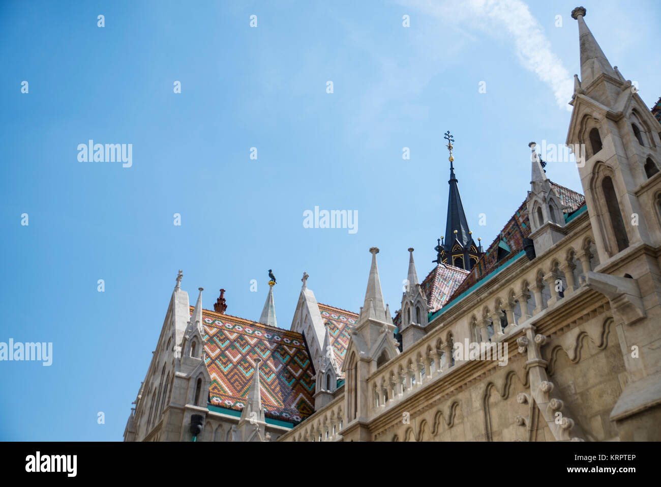 San Matteo cattedrale, Budapest, Ungheria Foto Stock