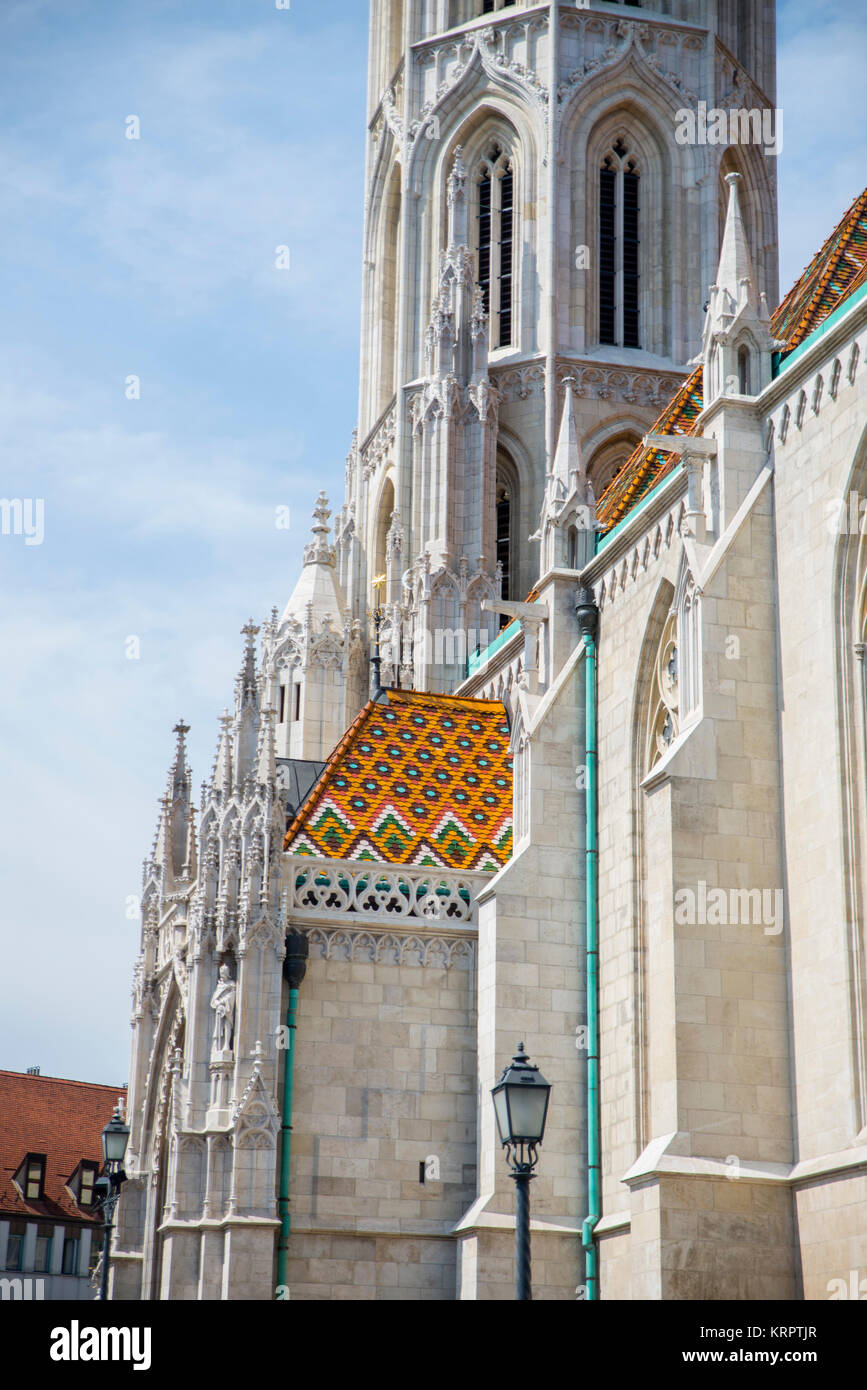 San Matteo cattedrale, Budapest, Ungheria Foto Stock
