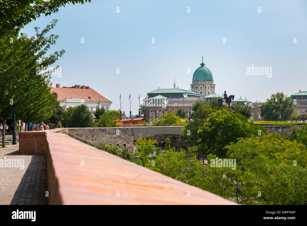 Il Castello di Buda, Budapest Foto Stock