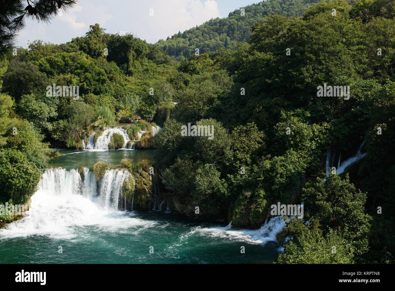 cascate di krka in croazia Foto Stock