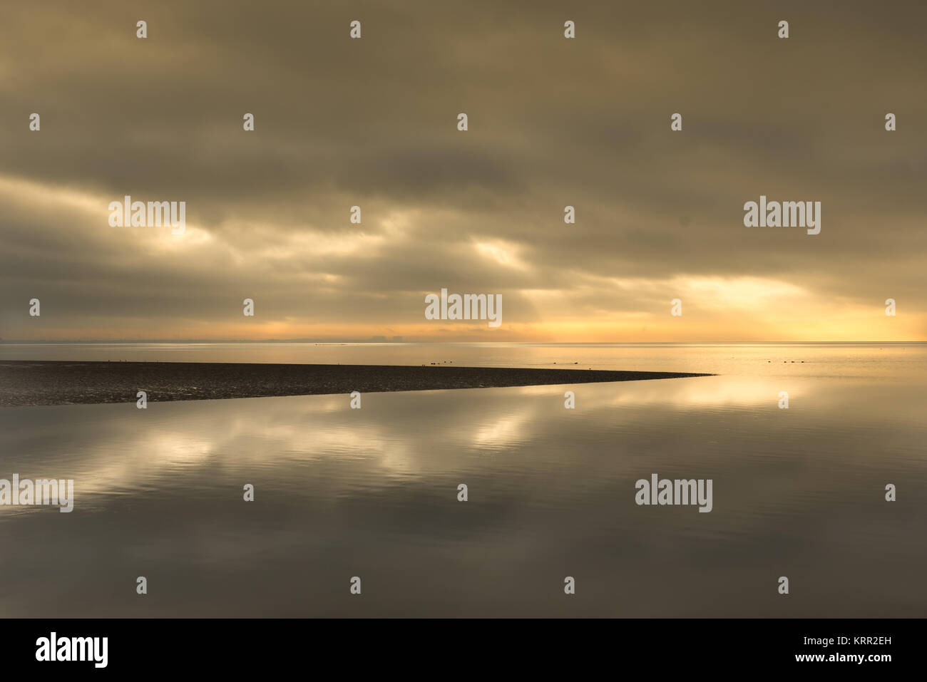 Morecambe Bay da Jenny Browns punto Silverdale Lancashire Foto Stock