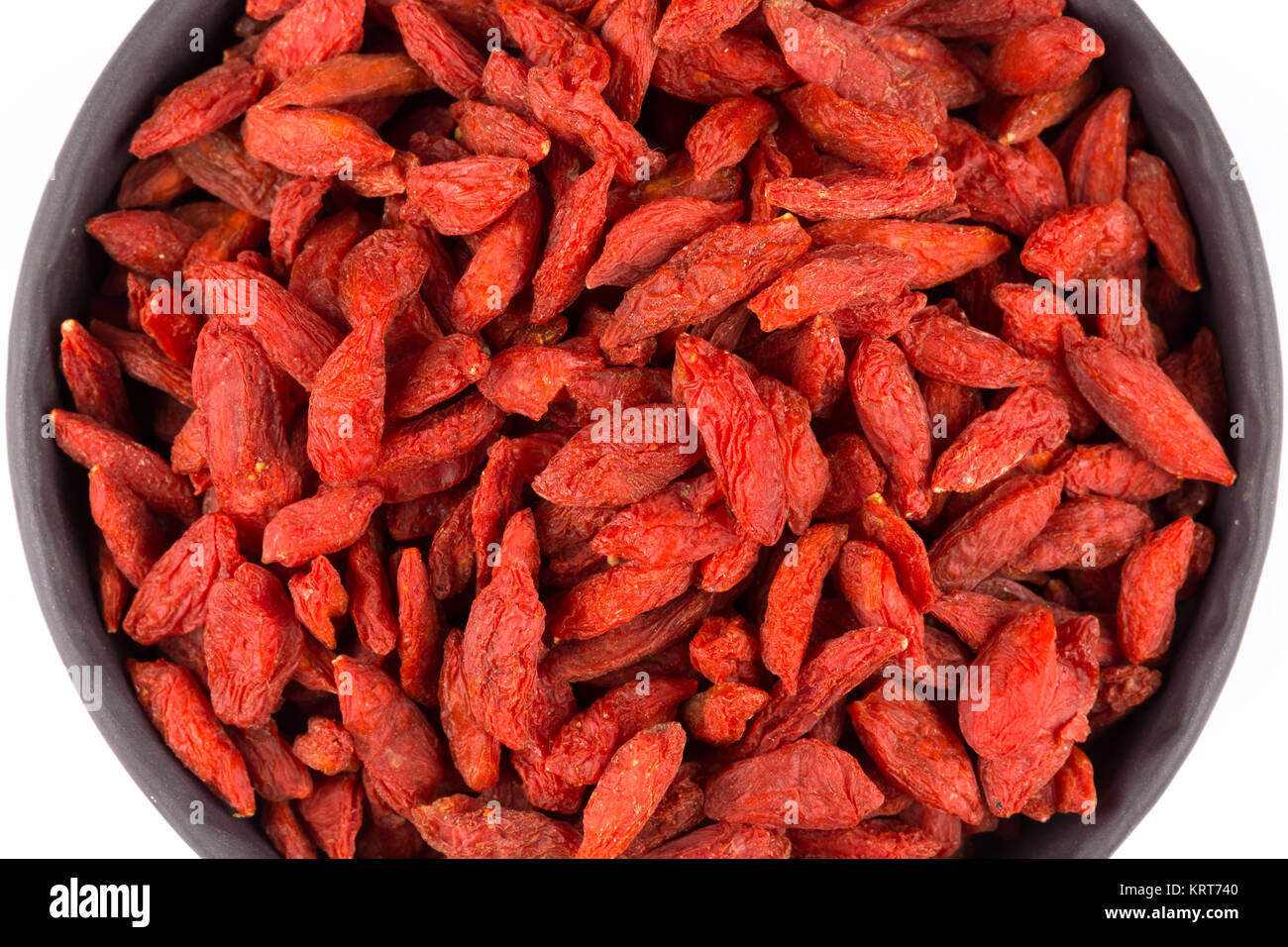 Bacche di goji close up Foto Stock